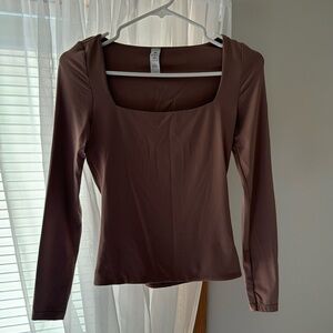 Size XS square neck top